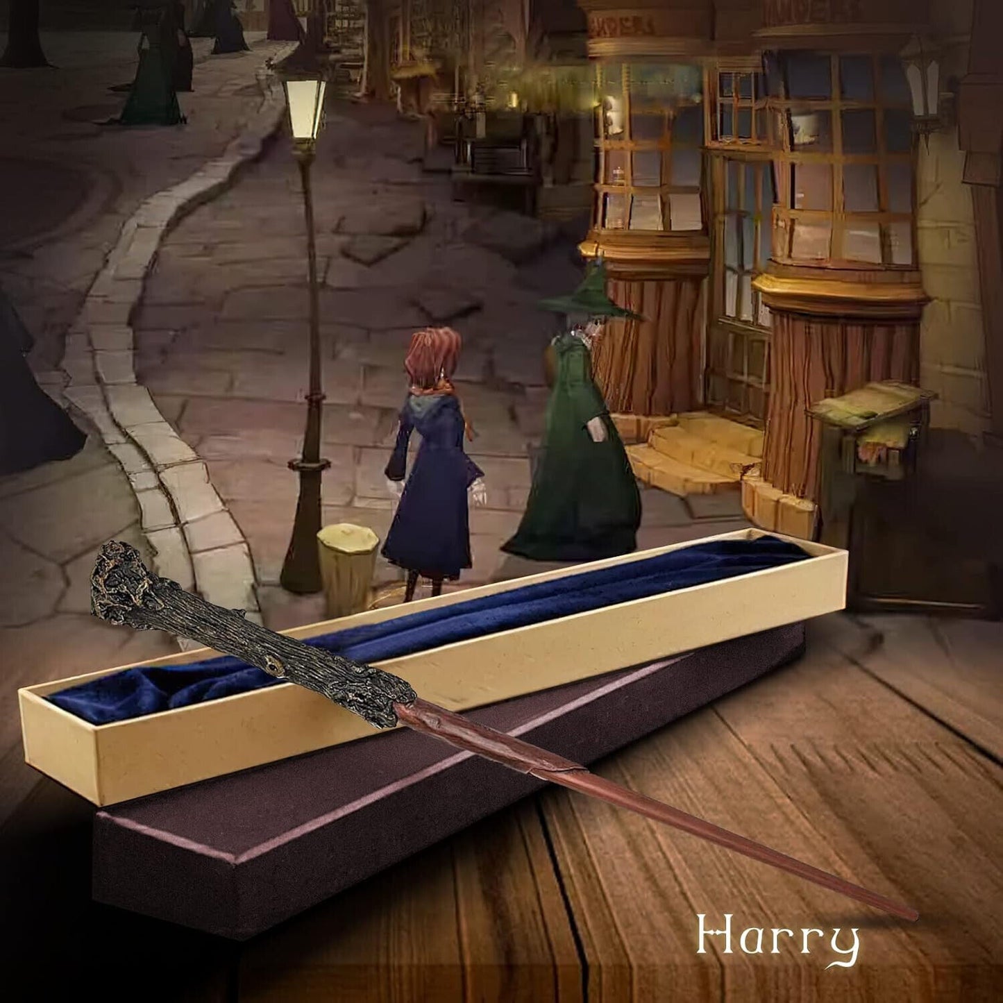 Luxus Zauberstab Wizarding World Harz Zauberstab Harry Kostüm Zubehör für Magier