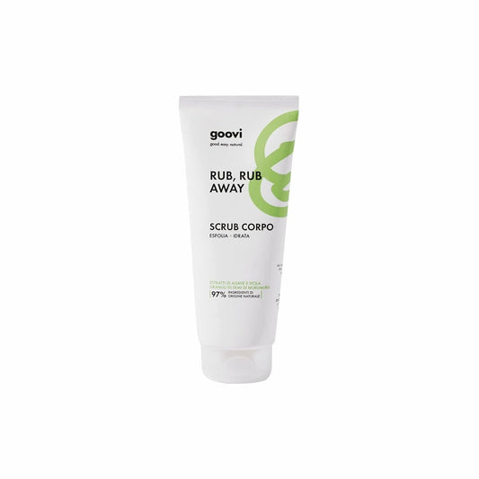 Goovi Rub, Rub Away Scrub Corpo Feuchtigkeitsspendendes Körperpeeling 200ml
