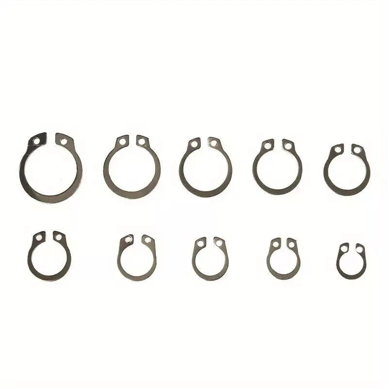 Sicherungsring M5 bis M20 DIN 471 Außen, Seegering, Edelstahl A2, 5mm - 20mm