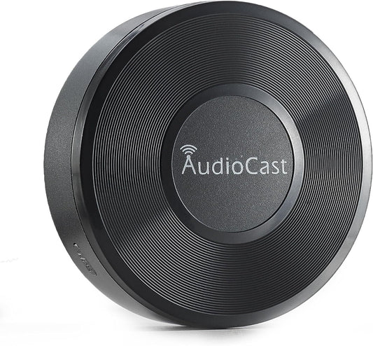 iEAST M5 Audiocast WLAN Music Adapter mit Streaming Dienste/Internet-Radio schwa