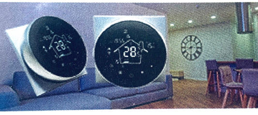KETOTEK Thermostat Elektrische Fußbodenheizung WLAN 230V 16A, WiFi Raumthermosta