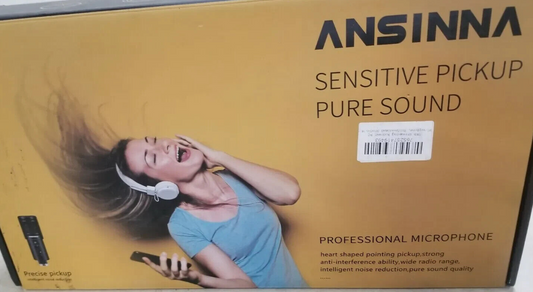 Ansinna empfindliches Tonabnehmer professionelles USB-Mikrofon reiner Klang