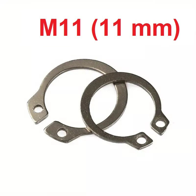 Sicherungsring M3 bis M25 DIN 471 Außen, Seegering, Edelstahl A2, 3mm - 25mm