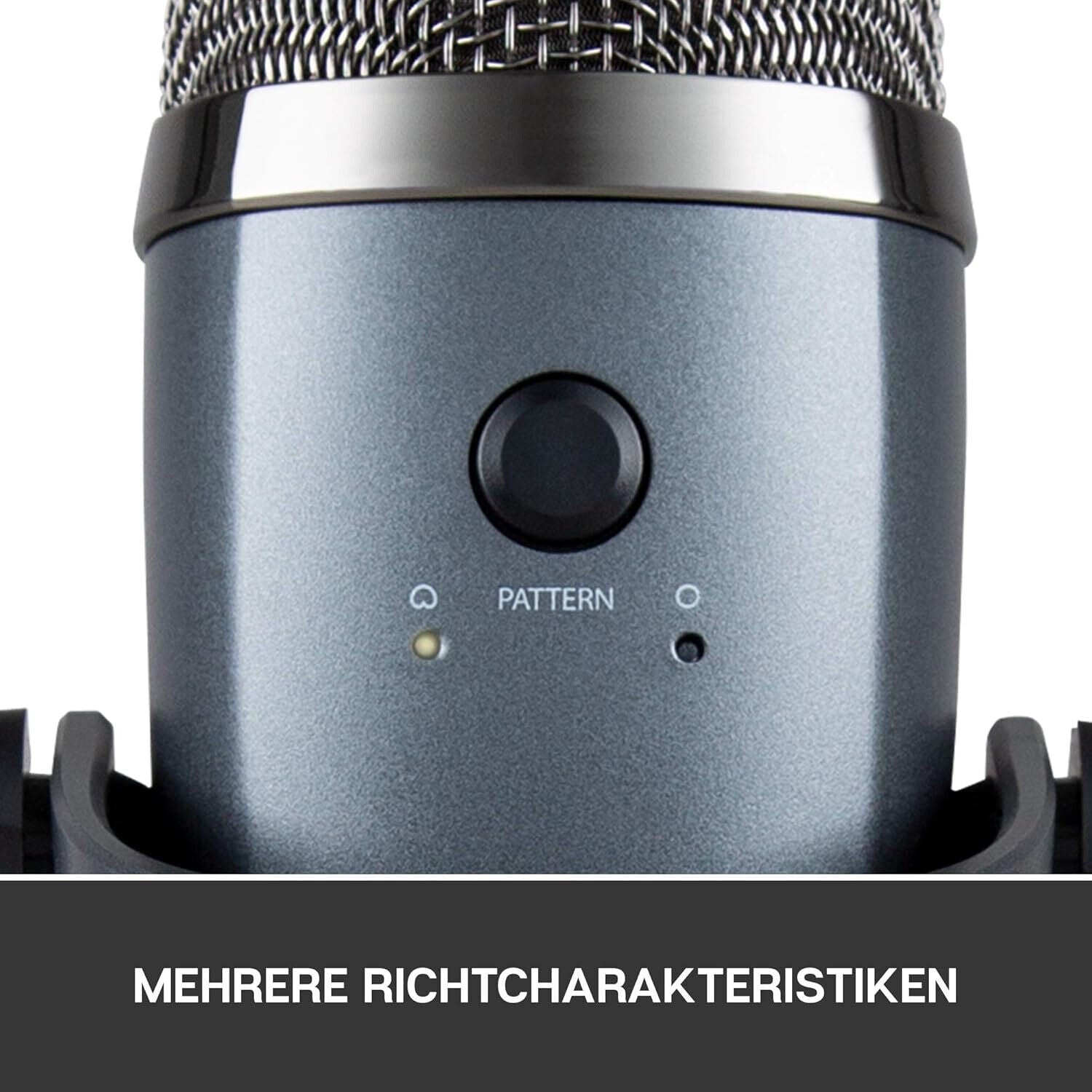 Blue Yeti Nano Premium USB-Mikrofon für Aufnahmen, Streaming, Gaming, Podcasting