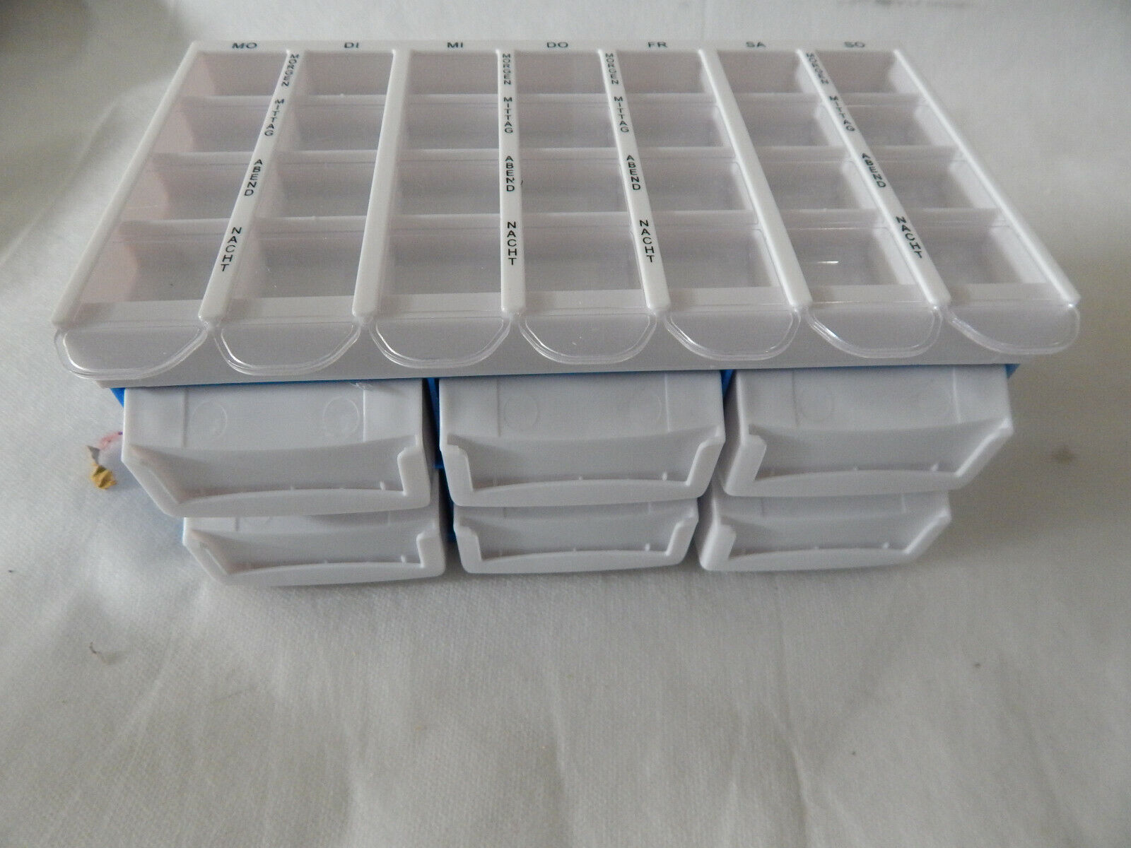 7 Tage  Pillendose Medikamentenspender und Aufbewahrung Box