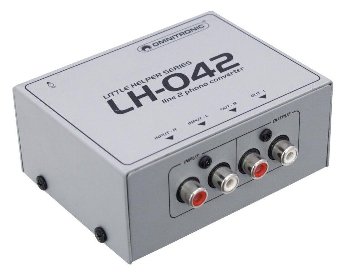 OMNITRONIC LH-042 Line/Phono-Wandler