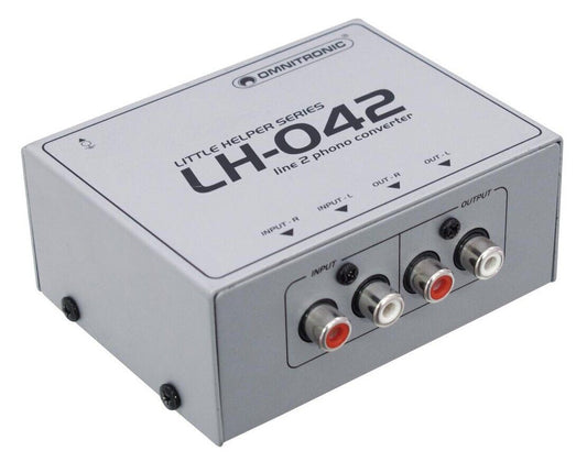 OMNITRONIC LH-042 Line/Phono-Wandler