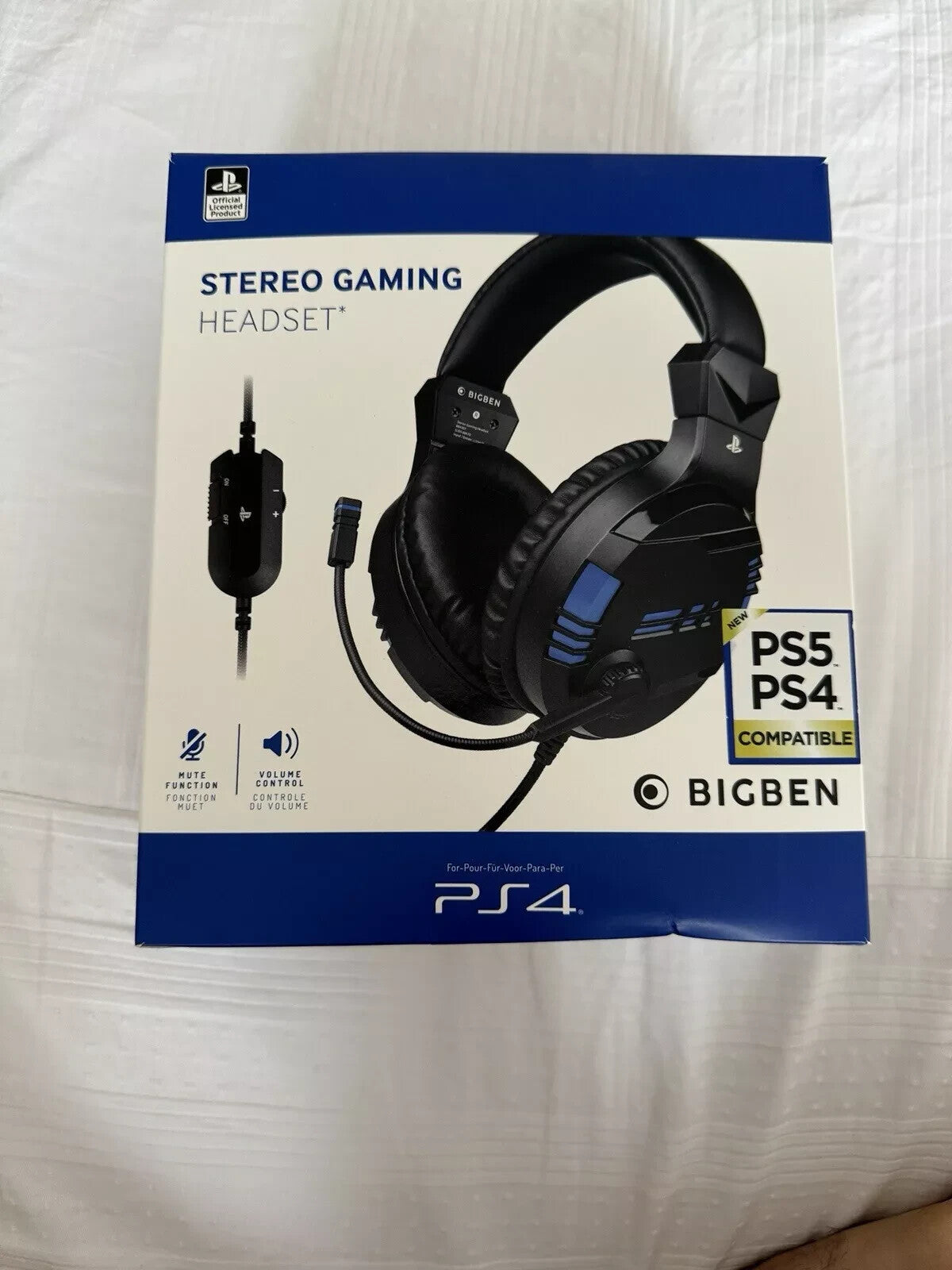 Bigben Wired Stereo Headset