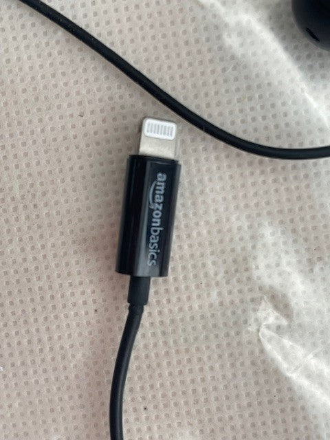 Amazone basic Kophörer mit Lightning stecker