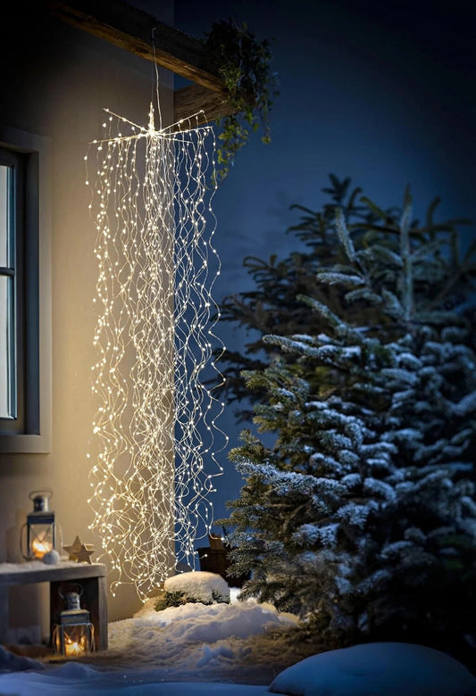 LED-Lichterbündel "Lucia" 1152 LEDs LED Deko Wohnungsdeko Gartendeko Beleuchtung