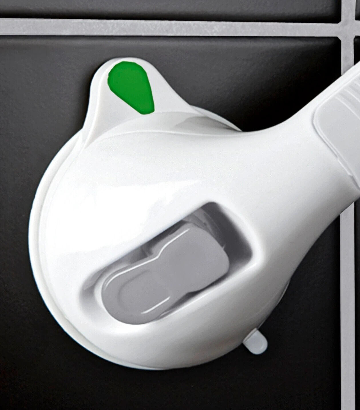 Haltegriff Secura Dusche Wandgriff Kunststoff 42 cm bis 30 kg Weiß SEHR GUT