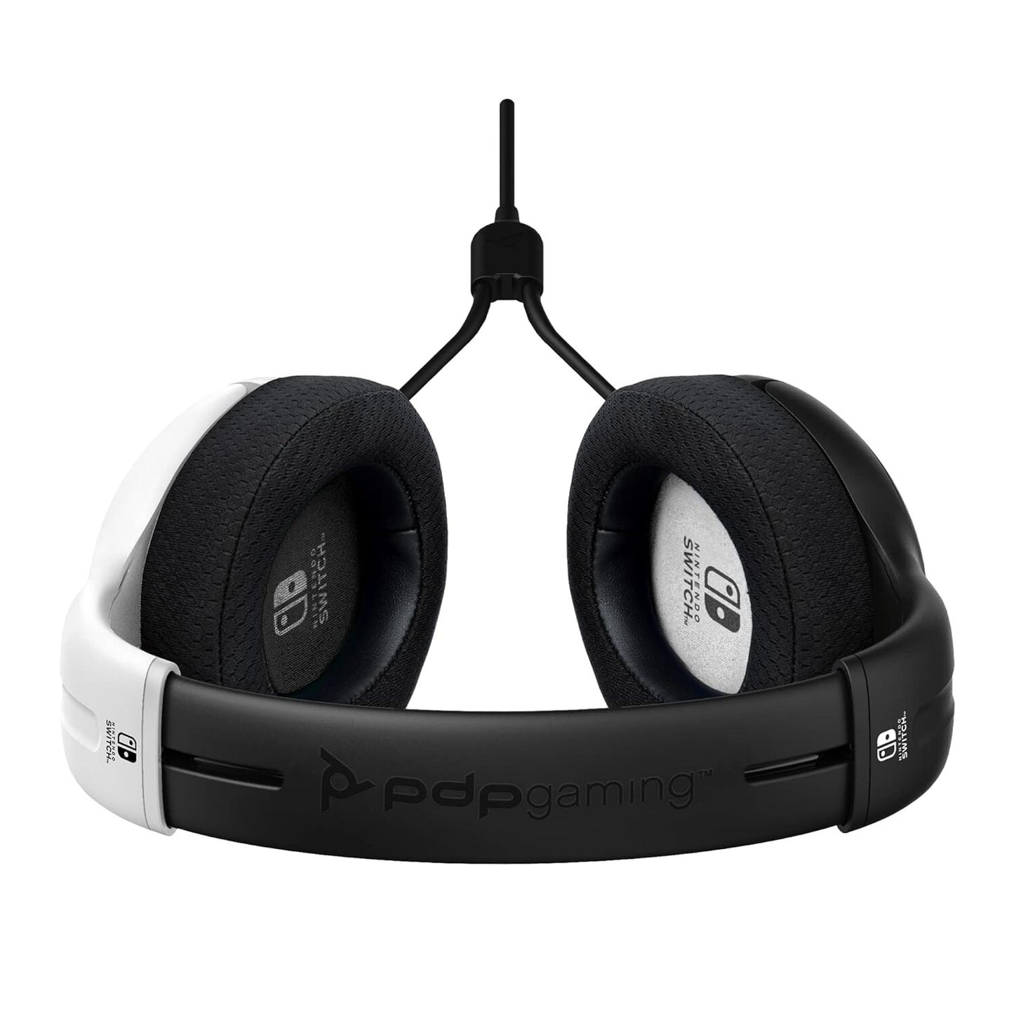 PDP Gaming LVL40 Stereo Kopfhörer mit Mic für Nintendo Switch Schwarz / Weiß