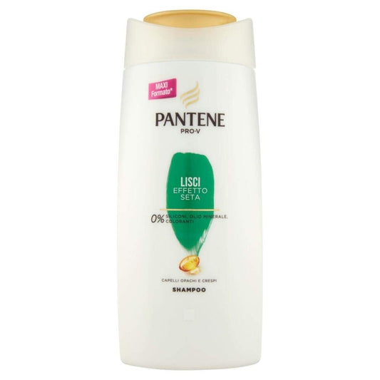 2 mal PANTENE PRO-V Glattes Shampoo mit Seideneffekt, Maxi Format 675 ml