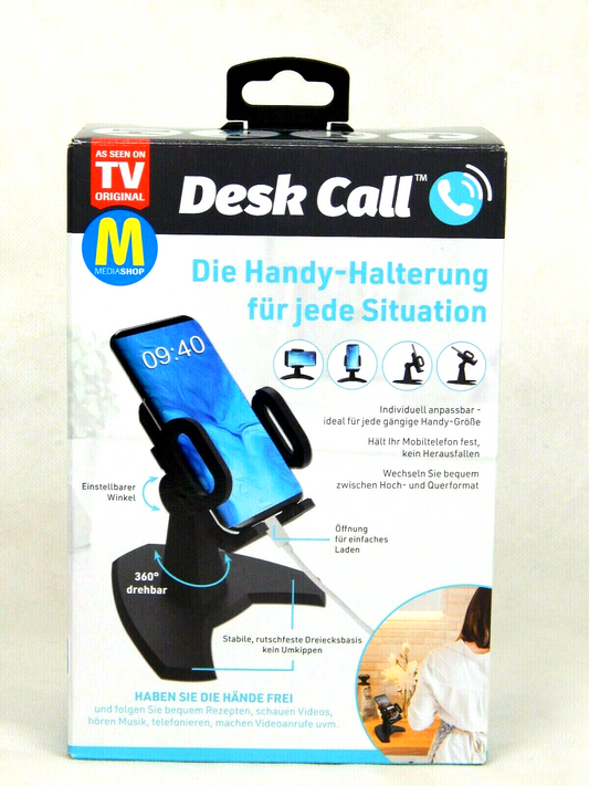 Desk Call Die Handy-Halterung für jede Situation Handyhalterung für alle Handy´s