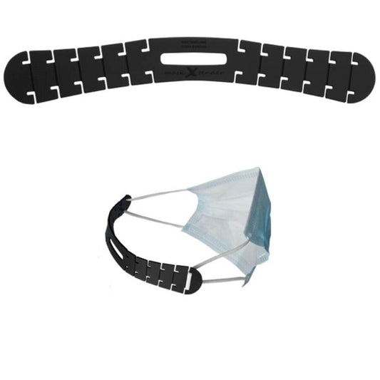 Maskenhalter transparent