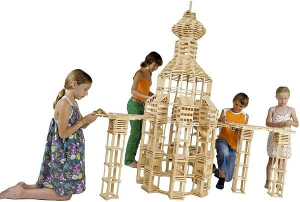 KAPLA Holzbaukasten - 280 Stück (6801)