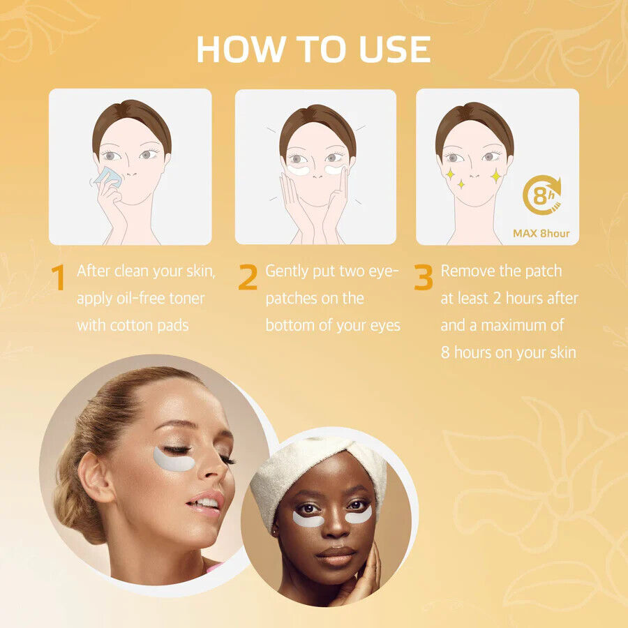 Revitalisierung Augenmaske Augenfaltenmaske Anti Aging Verjüngende Maske 8er Set