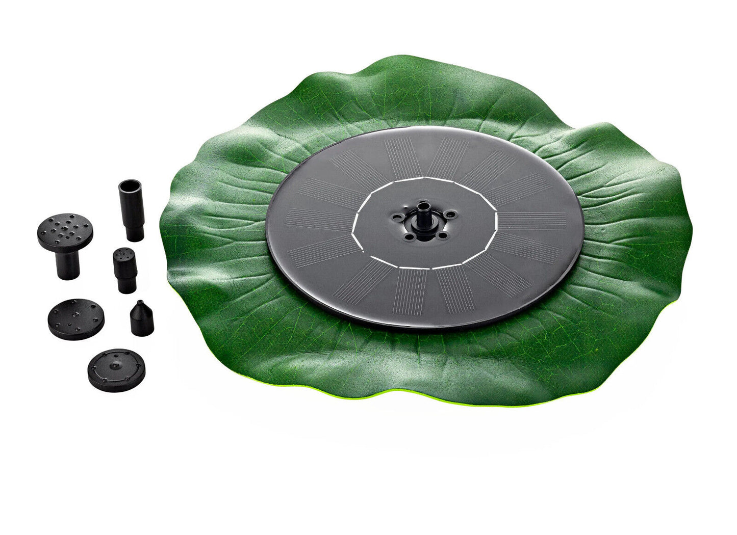 Solar Fontaine Seerose Solar-Wasserspiel für den Teich Wasserspiel Wasser Spiel