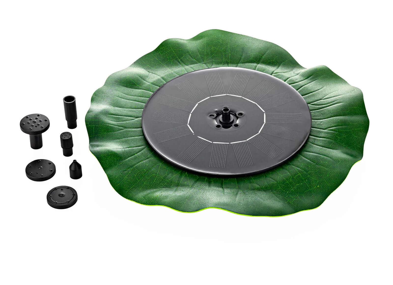 Solar Fontaine Seerose Solar-Wasserspiel für den Teich Wasserspiel Wasser Spiel