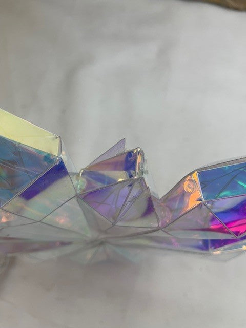 LED-Hängedeko "Rainbow Kristall", 34cm