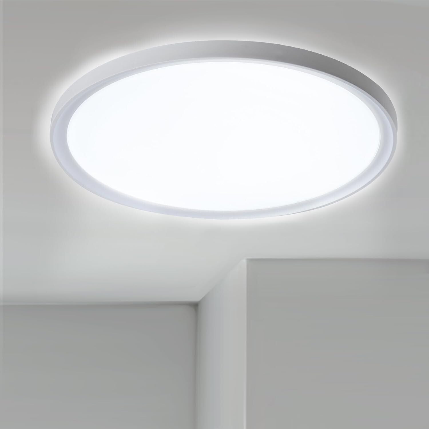 Deckenlicht LED Deckenleuchte flach rund 72 W Durchmesser 45 cm runde Badezimmer