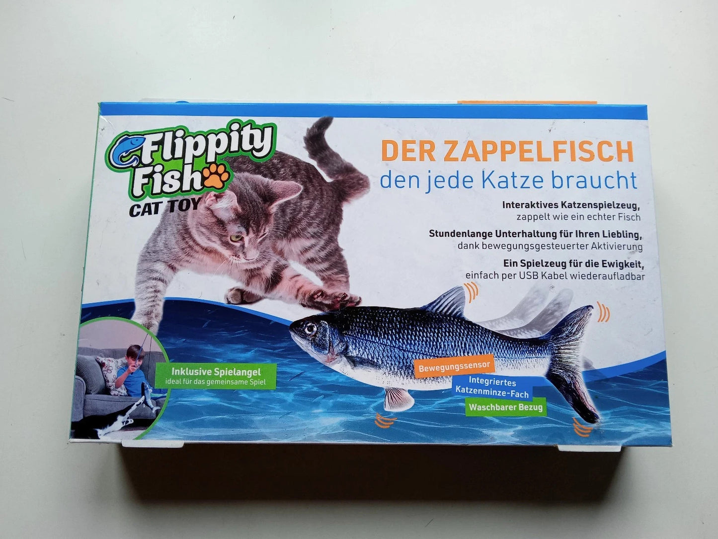 Flippity Fish Katzenspielzeug ohne box