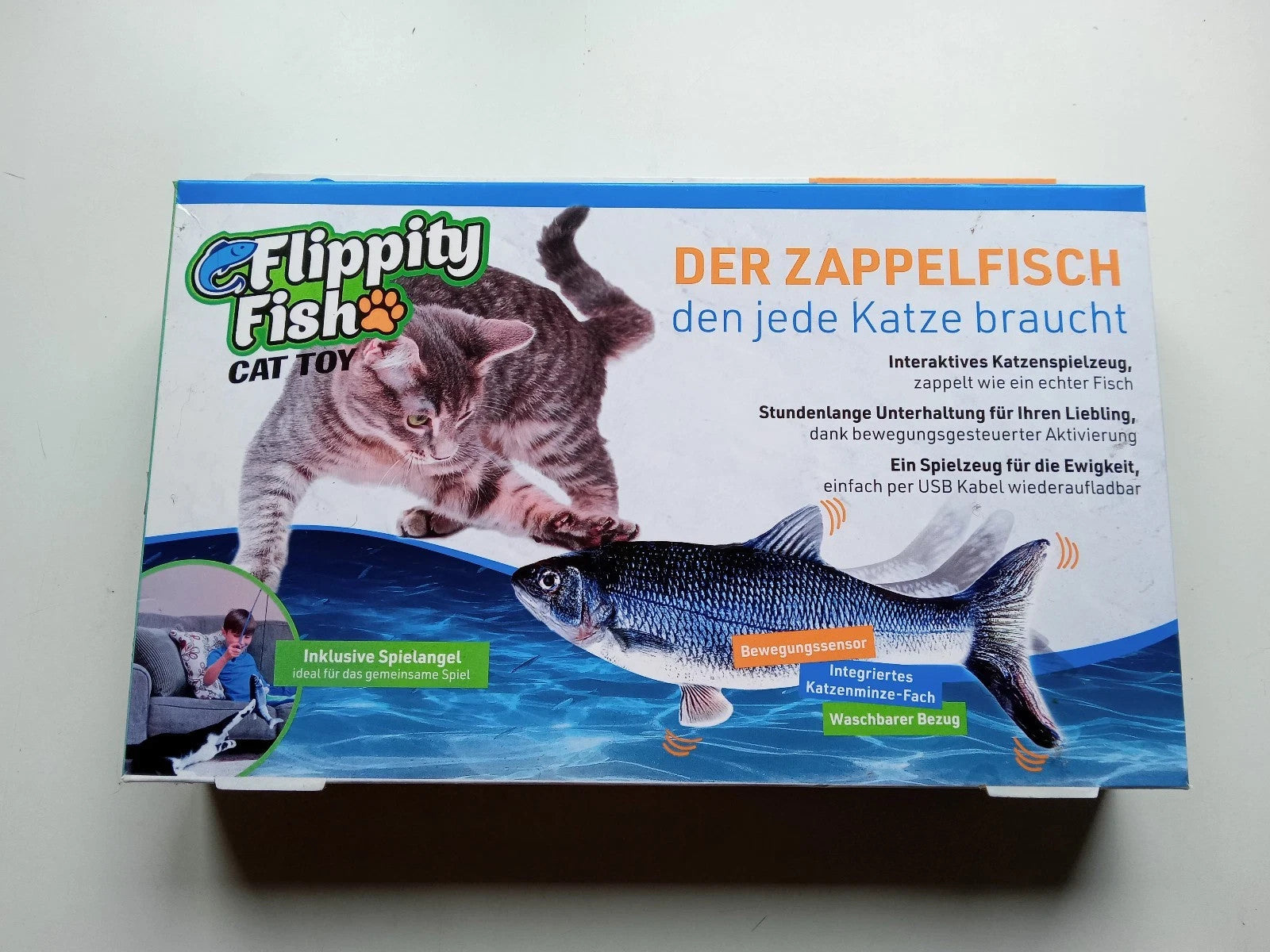 Flippity Fish Katzenspielzeug ohne box