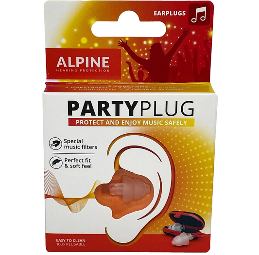 Alpine Partyplug Gehörschutz Ohrstöpsel Für Konzert, Festival, Musik, Party & Di