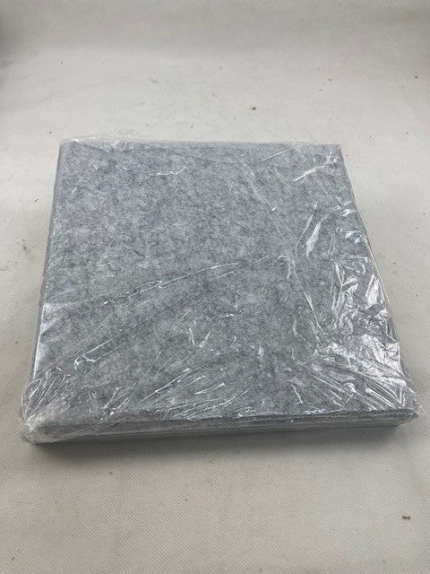 Aukustikplatten Grau 4er set