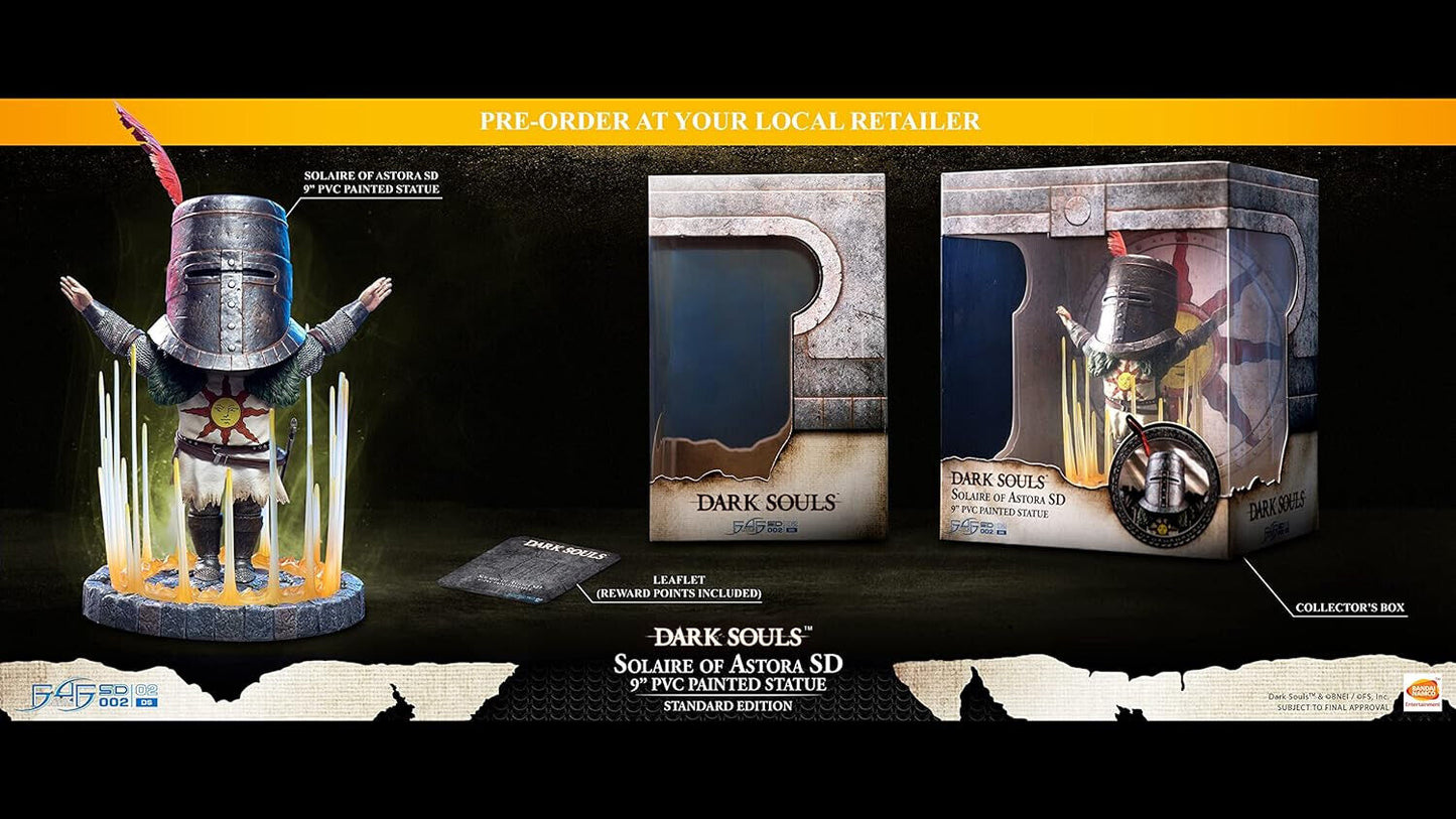 FIRST 4 Figure Dark Souls Solaire of Astora SD Statue Fanartikel Sammlung 23 cm