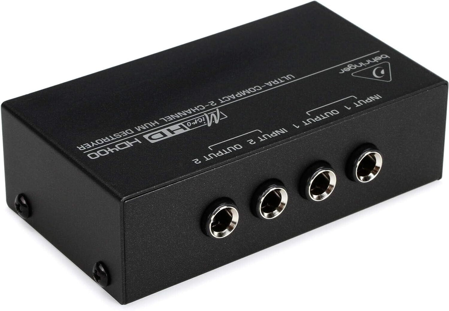 Behringer HD400 Ultrakompakter 2-Kanal Brummzerstörer
