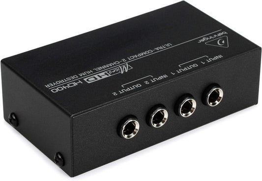 Behringer HD400 Ultrakompakter 2-Kanal Brummzerstörer