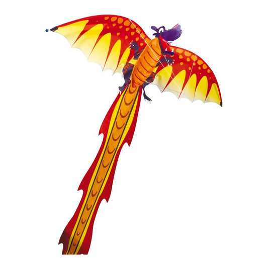 Drachensteigen Dragon 3D Kinderdrachen, 102 x 320cm Drache Herbst Windspiel
