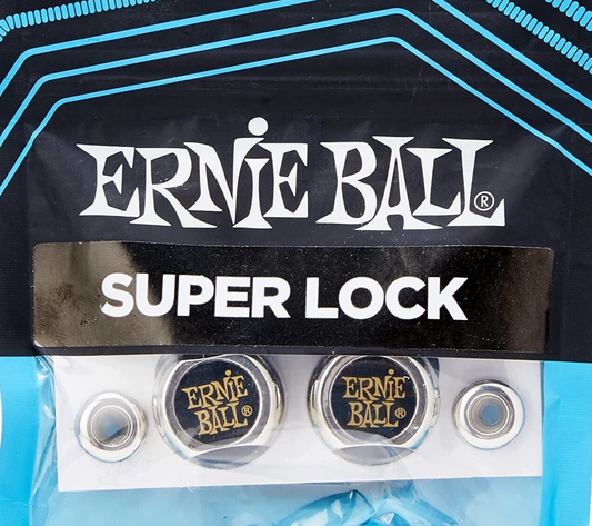 Ernie Ball Super Locks Nickel Gurtknopf