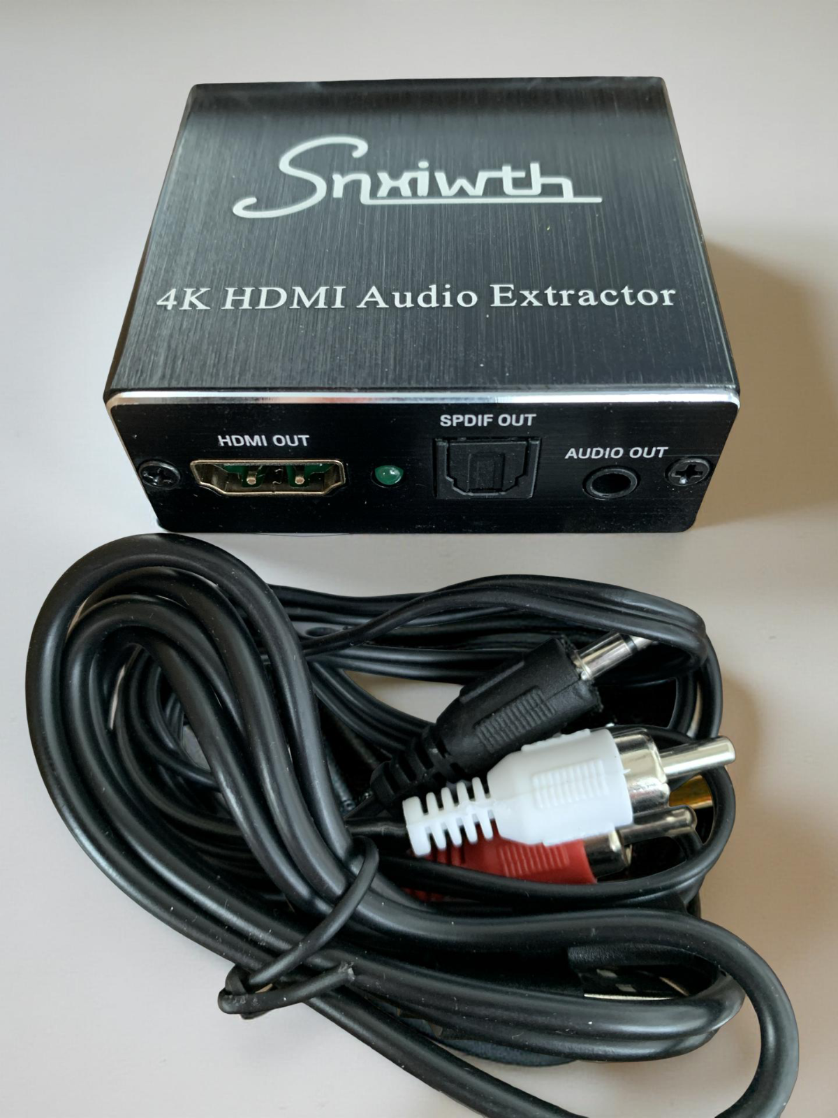 HDMI Audio Extractor 4K@30Hz Konverter HDMI zu HDMI + Optisches SPDIF