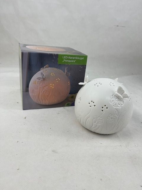 Led-Keramikkugel "Primavera" (B-Ware)