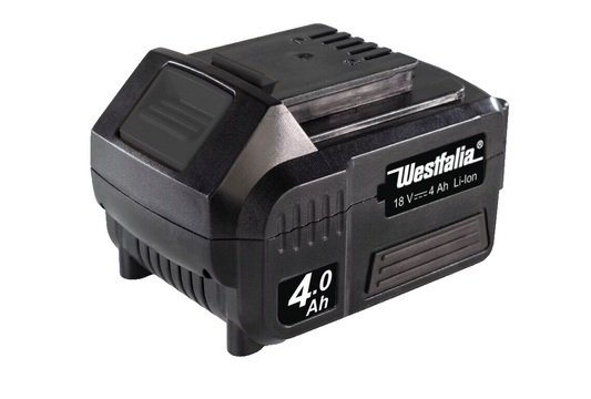 Westfalia Li-Ion-Akku, 18 Volt, 4,0 Ah