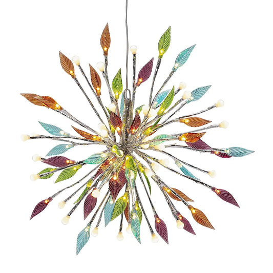LED Lichterball "Colorful Noel" Hängedeko Beleuchtung Dekoration Ø 46 cm