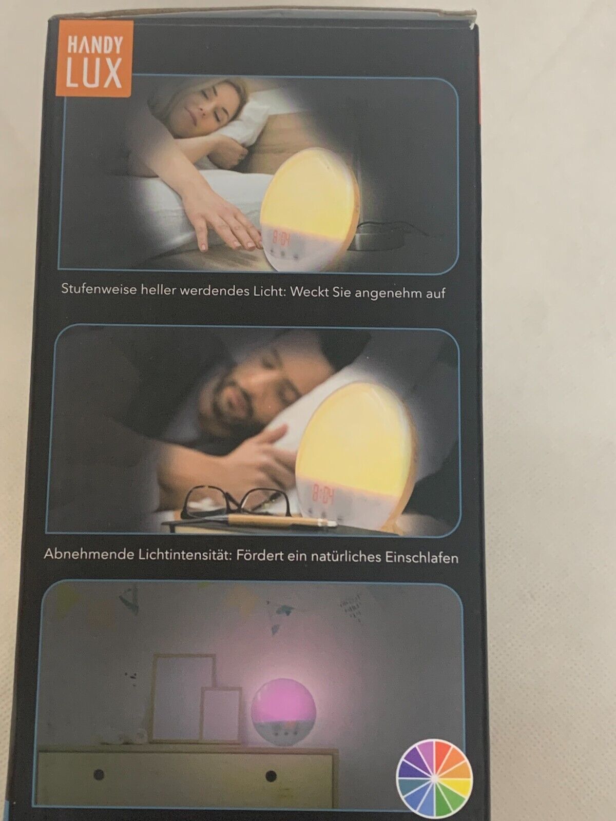 HandyLUX ComfyWake LED-Tageslicht-Wecker