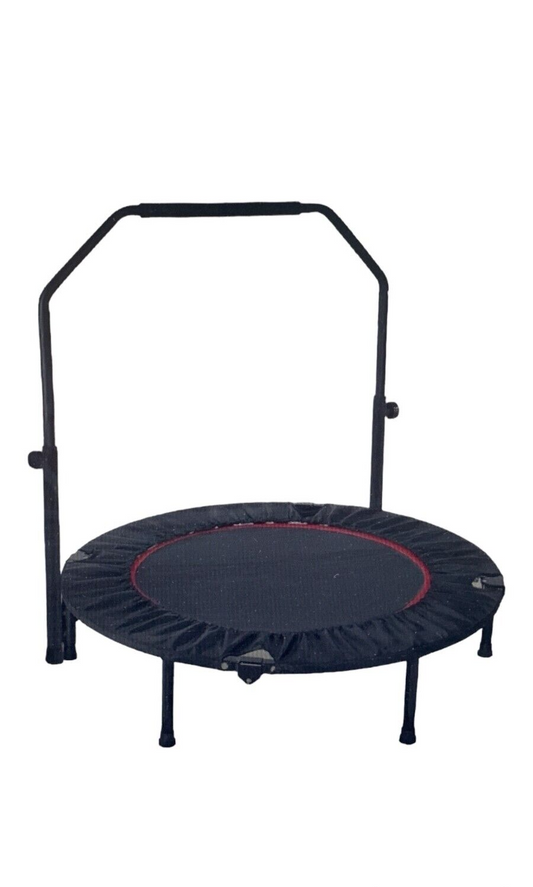 Indoor-Trampolin Ø101cm | Faltbares Fitness-Trampolin | Trampolin für Erwachsene
