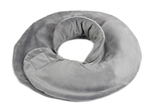 Vital Comfort Nacken-Wärmflasche grau