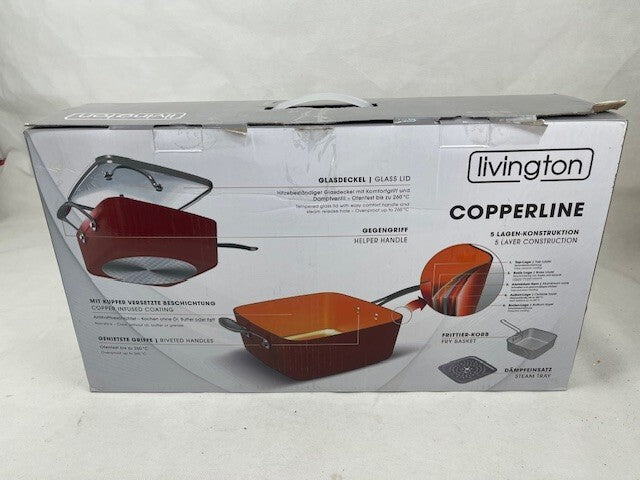 Livington Copperline Eckpfanne