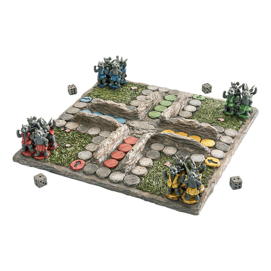 Brettspiel "Das verrückte Drachenrennen" Gesellschaftsspiel Deko und Spielspaß