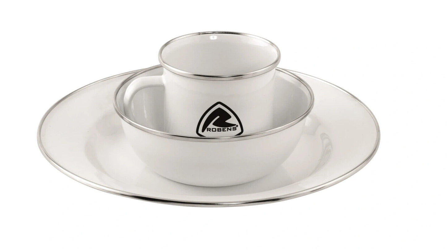 OUTWELL Email-Set Tongass 3-tlg. 1 Pers. (Farbe: weiß)