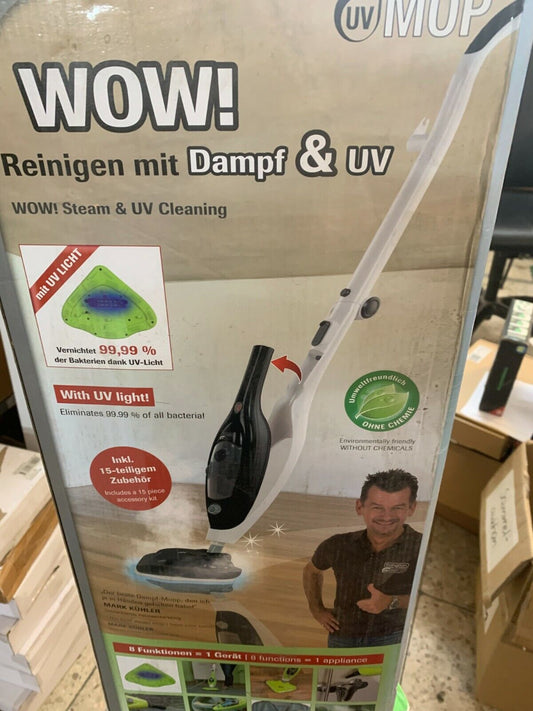 UV Mop Steam Cleaner 8-in-1 (Grün) Livington