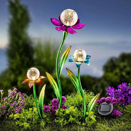 Solarblumen 3er Set
