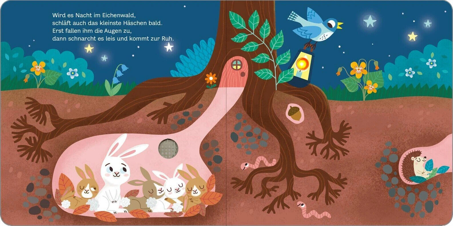 Mein blinkendes Soundbuch - Schlaft schön! Kinderbuch Vorlesen Gutenachbuch