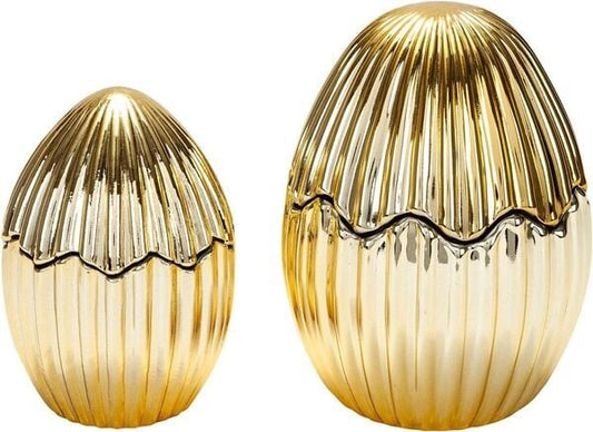 Geschenkdosen "Golden Eggs", 2er-Set