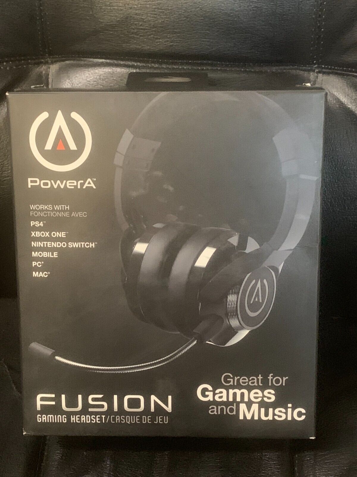 PowerA Fusion, Kabelgebundenes Gaming-Headset - Abnehmbares Mikrofon - Kompatibe