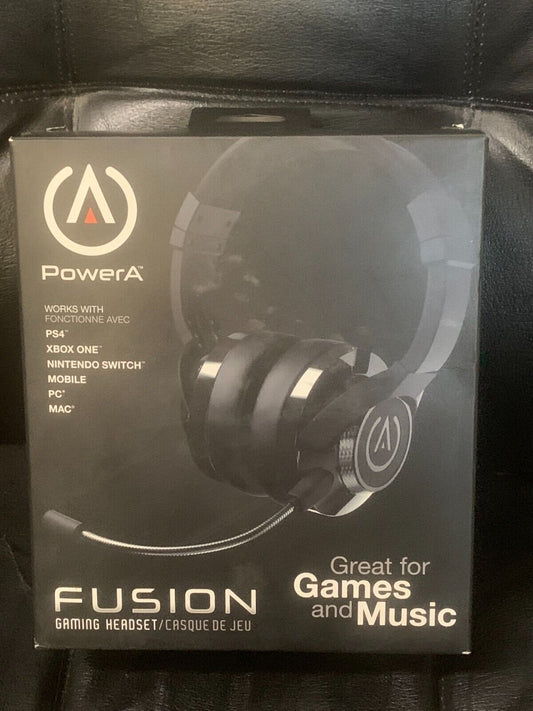 PowerA Fusion, Kabelgebundenes Gaming-Headset - Abnehmbares Mikrofon - Kompatibe